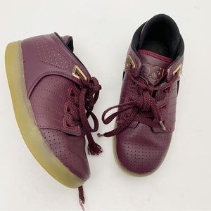 OSIRIS DV3 Burgundy Skate Shoes Sneakers -‎ Youth Size 13